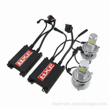 Automotive LED Bulbs/Headlight Kit with 50W, H4, 5,500K, 1,800lm